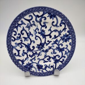 Vintage Ralph Lauren Mandarin Blue 8 5/8” Salad Plate